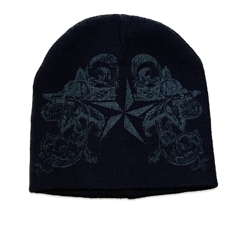 HYBRID Black Beanie